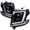 Spec-D Tuning 15-18 Chevrolet Tahoe Projector Headlights- Smoke 2LHP-TAH15G-TM - alternate 1
